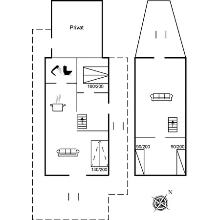 Дом отдыха Naewe - 100m From The Sea By Interhome Оттеруп